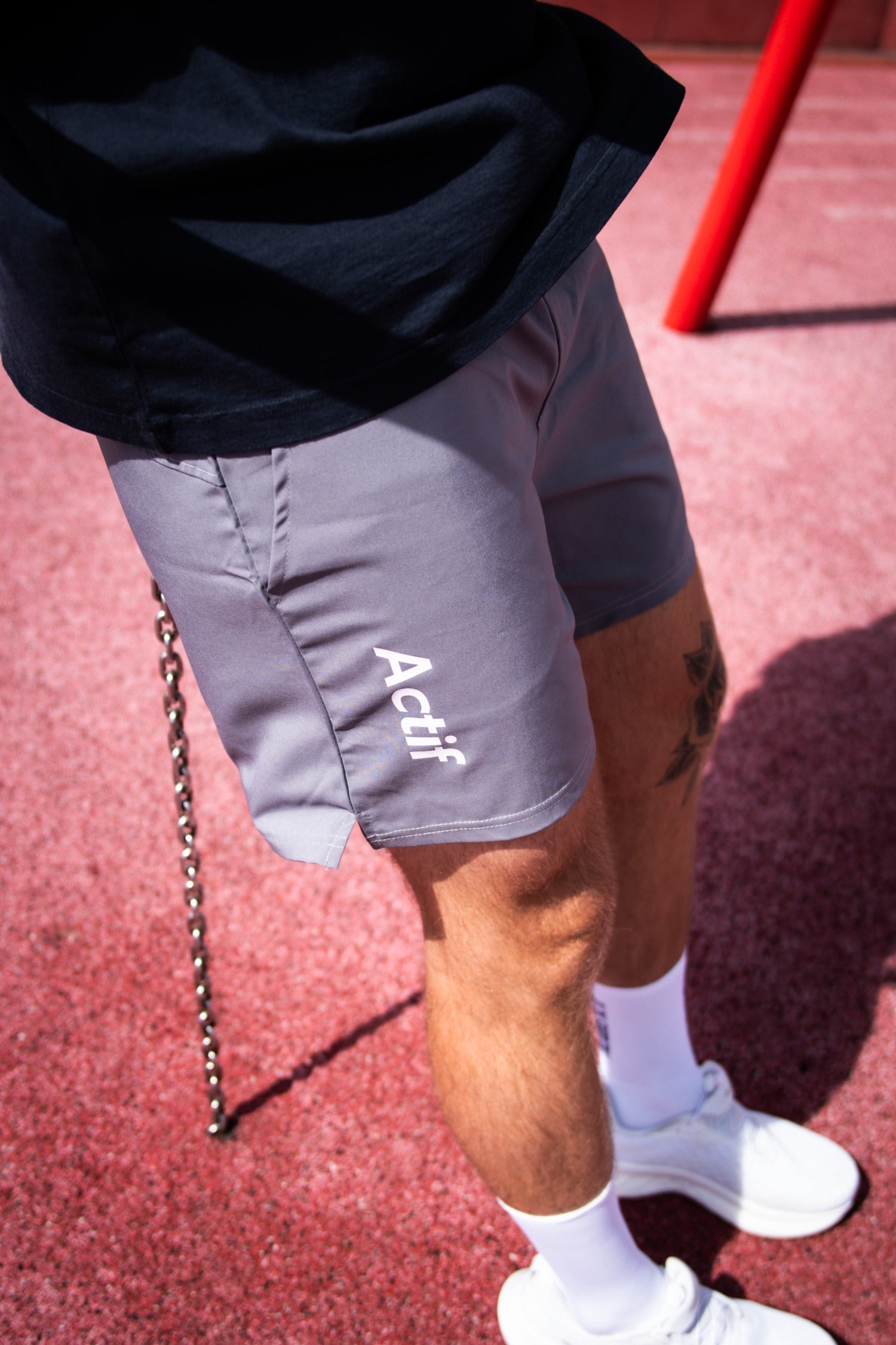 Regular Shorts - Grå