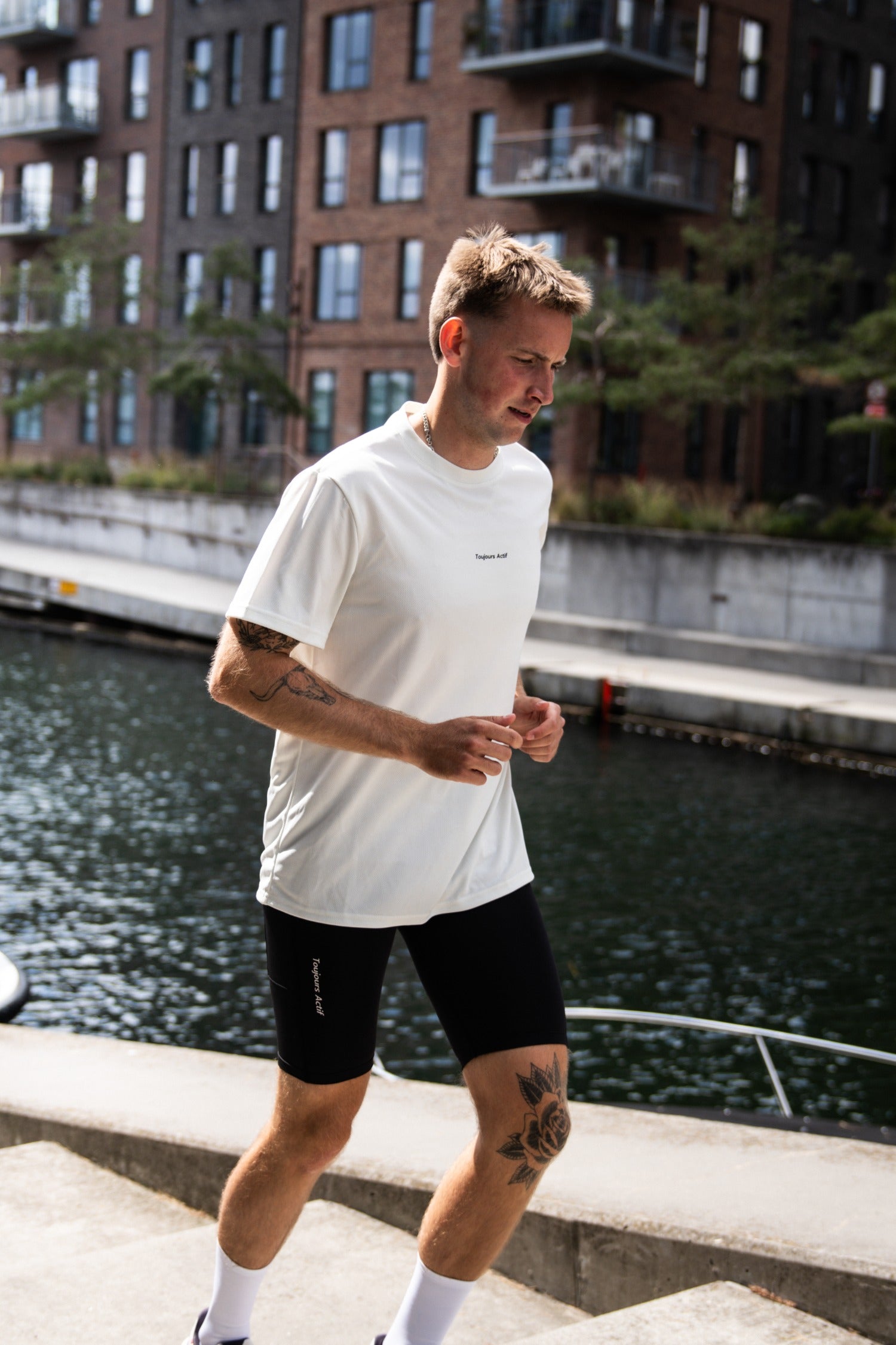 Running T-shirt | Hvid
