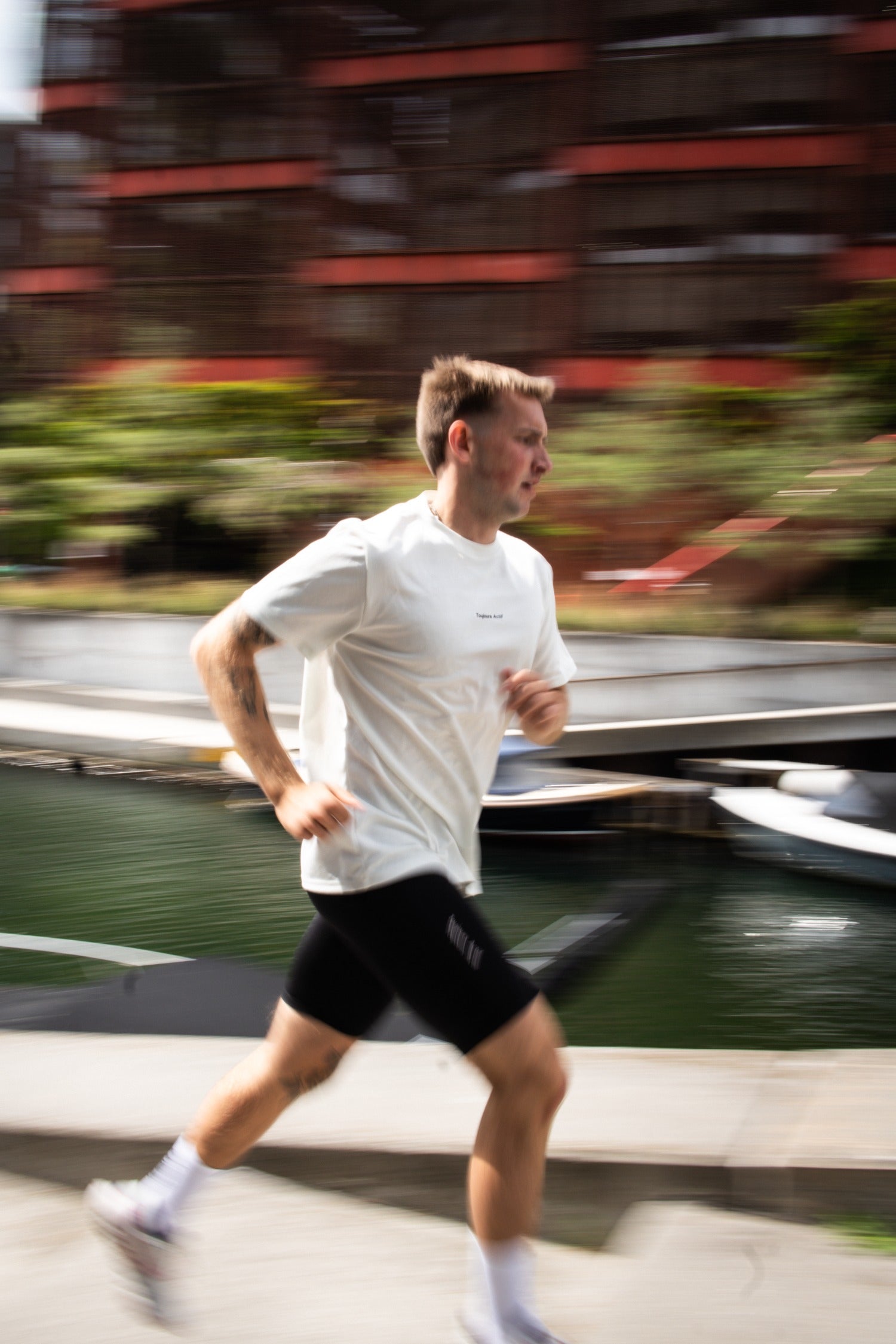 Running T-shirt | Hvid