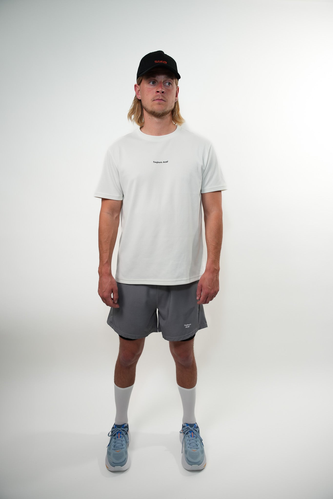 2 in 1 Shorts - Grå
