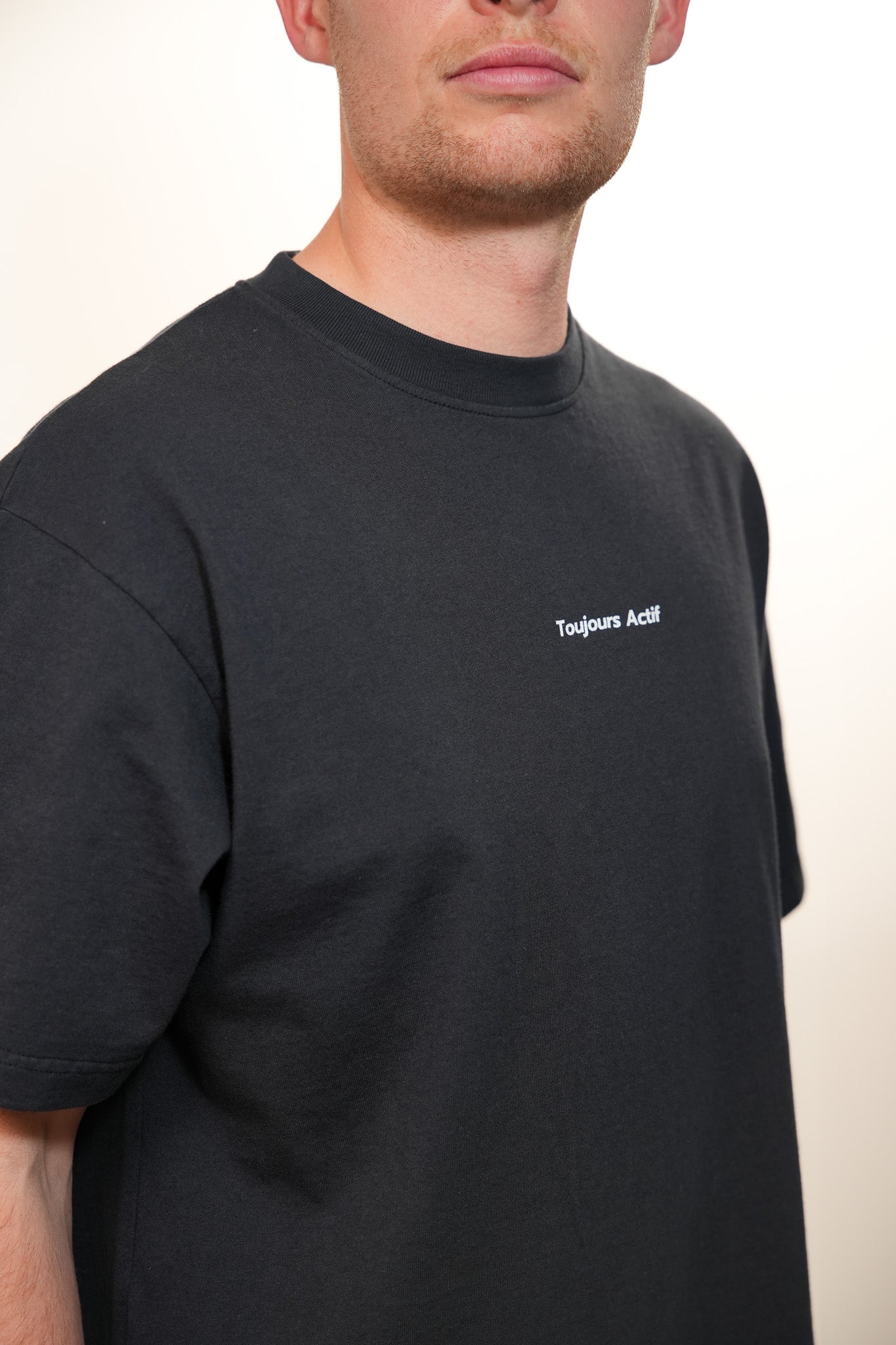 Oversized T-shirt | Sort