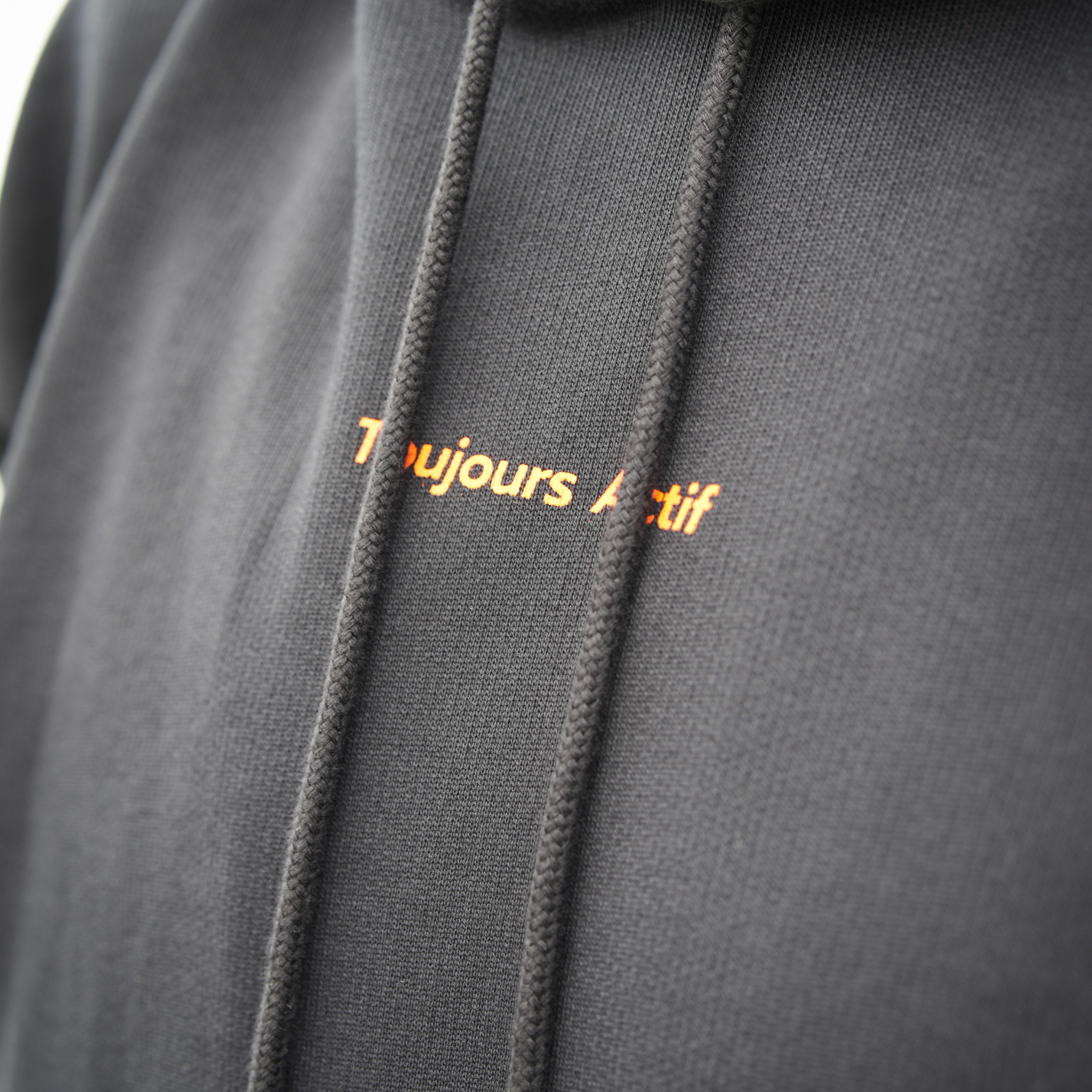 Oversized Hoodie | Sort